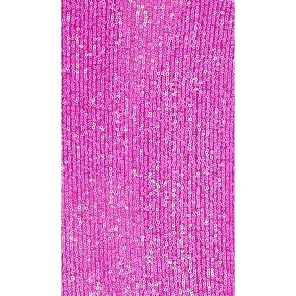 In The Mood For Love Lina Sequin Shirt Dress in Fuchsia Medium New ITMFL - Picture 4 of 15